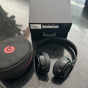 Beats by Dre Glossy Black Over-Ear Headphones
